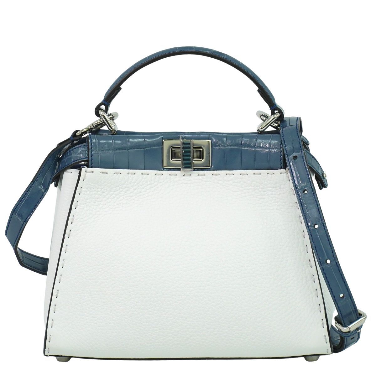 本物 フェンディ FENDI ミニ ピーカブー 2WAY ショルダーバッグ ハンドバッグ ポシェット レザー ボルドー 8BN244 FENDI フェンディ セレリア ミニピーカブー 2wayショルダーバッグ