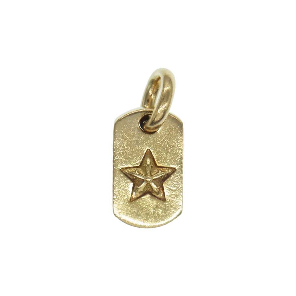 CHROME HEARTS クロムハーツ（原本無） ペンダントトップ 22K DOG TAG