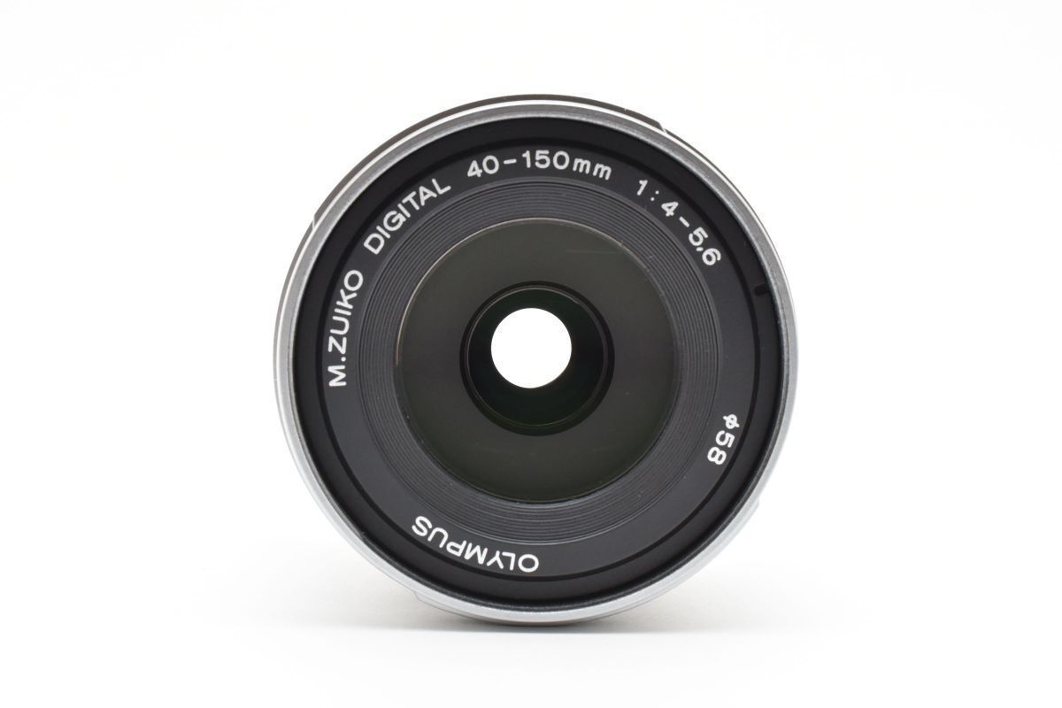 OLYMPUS M ZUIKO DIGITAL 40 150 mm f 4 5 6 R ED MSC シルバー YM 4620 39
