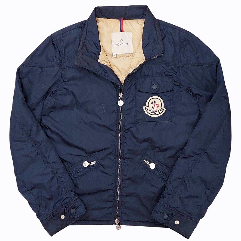 MONCLER モンクレール ブルゾン ナイロン ジャケット ネイビー 1 M