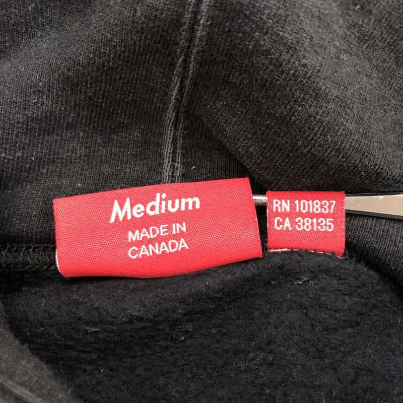中古】Supreme 18AW Marvin Gaye Hooded Sweatshirt サイズM ブラック