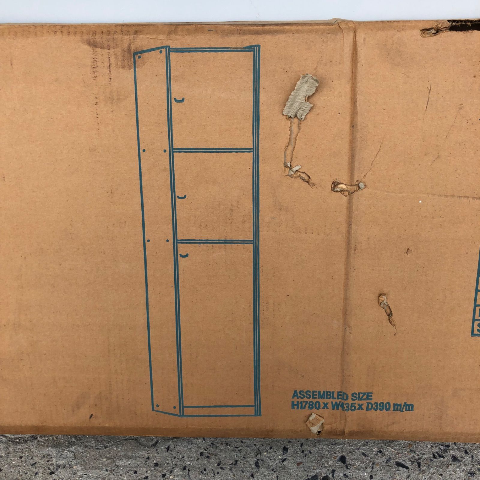 【広島市 引き取り限定】STOCKER 収納棚 ラック ストッカー 棚 3段 3段 ストッカー キッチン収納 ネット トロリ4 ニューミドルタイプ
