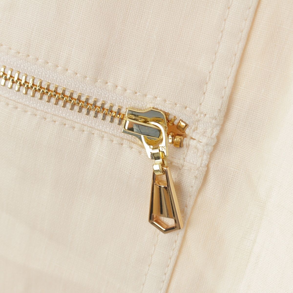 リネン ベルト付き