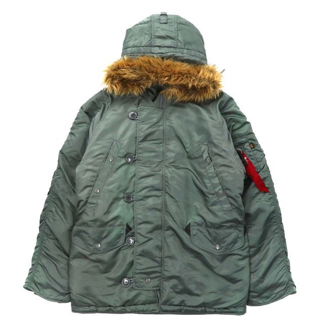 ALPHA アルファ インダストリーズ N-3B フライトジャケット M カーキ