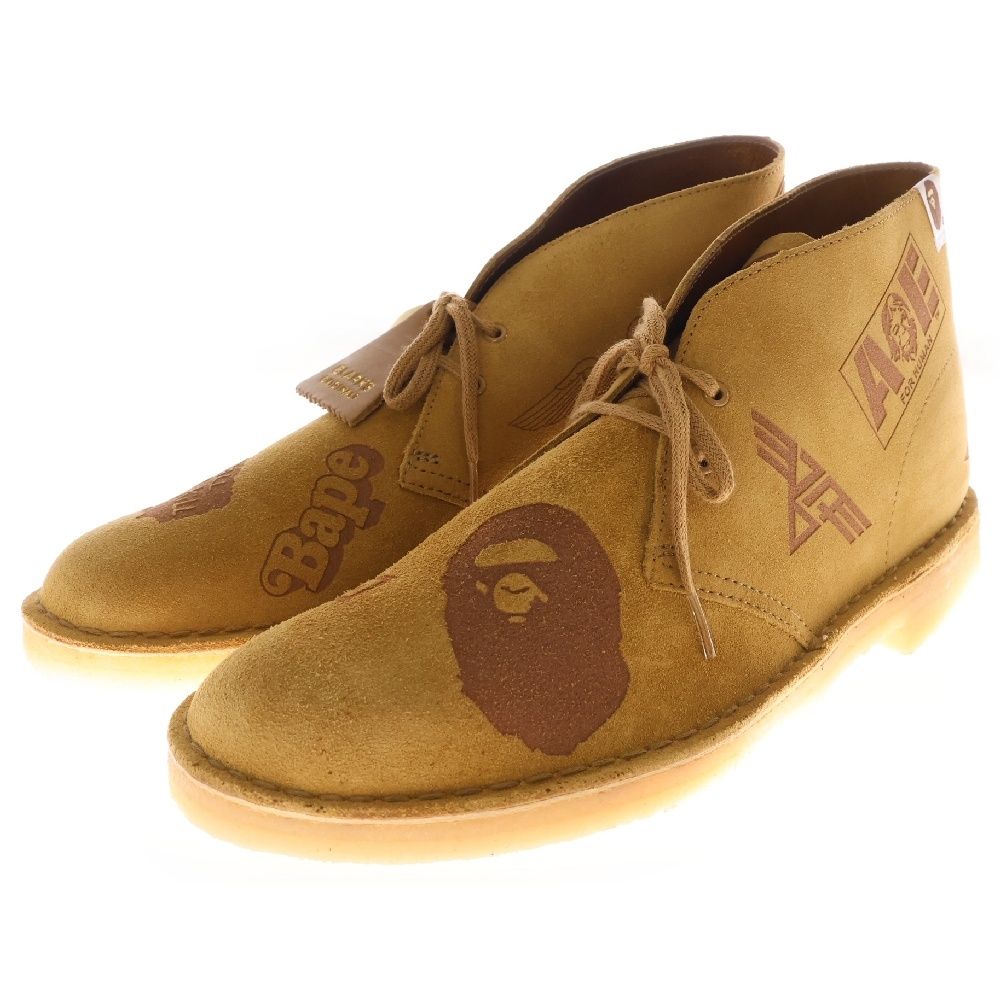 A BATHING APE (アベイシングエイプ) ×Clarks Desert Boot クラークス  