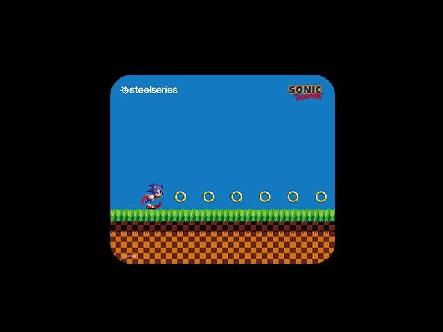 ソニック・ザ・ヘッジホッグ　マウスパッド 楽天市場】SteelSeries QcK Mini Sonic the Hedgehog Edition