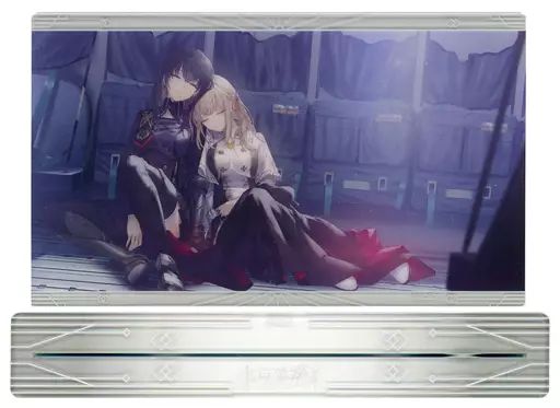 中古】アクリルスタンド・アクリルパネル カラス＆ハクチョウ(添い寝