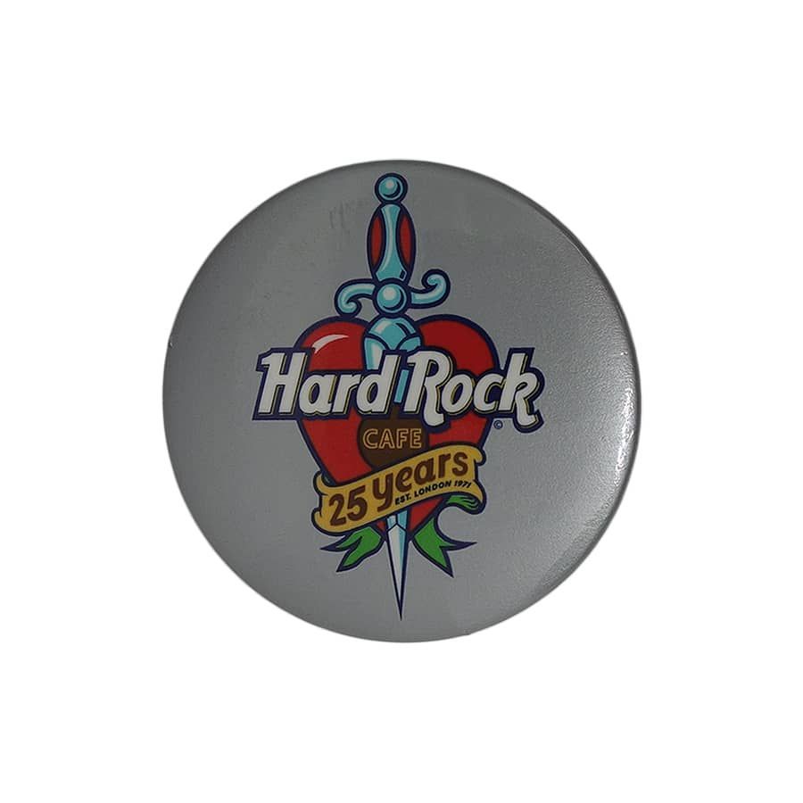 Hard Rock CAFE ロンドン 90's レトロ 缶バッジ ハードロックカフェ