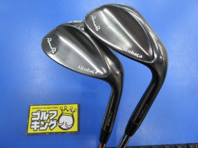 ひし型 話題のRomaRo Alcobaca Scoop ウェッジ4本セット ロマロ