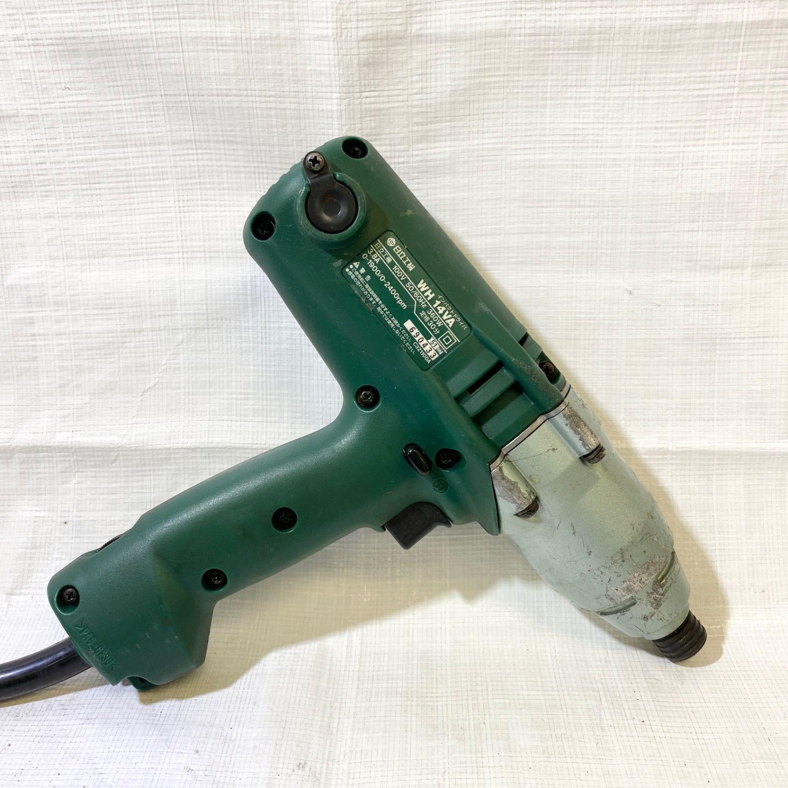 日立 インパクトドライバ WH14VA 電動 インパクト 工具 HITACHI - メルカリ
