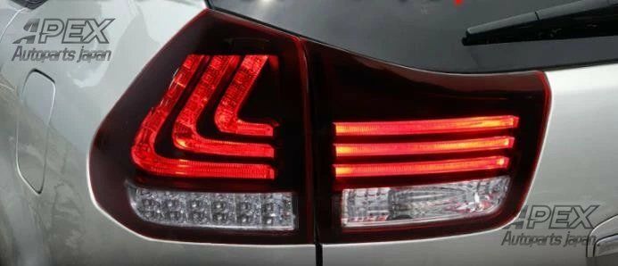 レクサス RX RX300 RX350 2003-2009年 高品質 テールライト テールランプ 流れるウインカー ドレスアップ 外装カスタムZYL907おすすめ注目