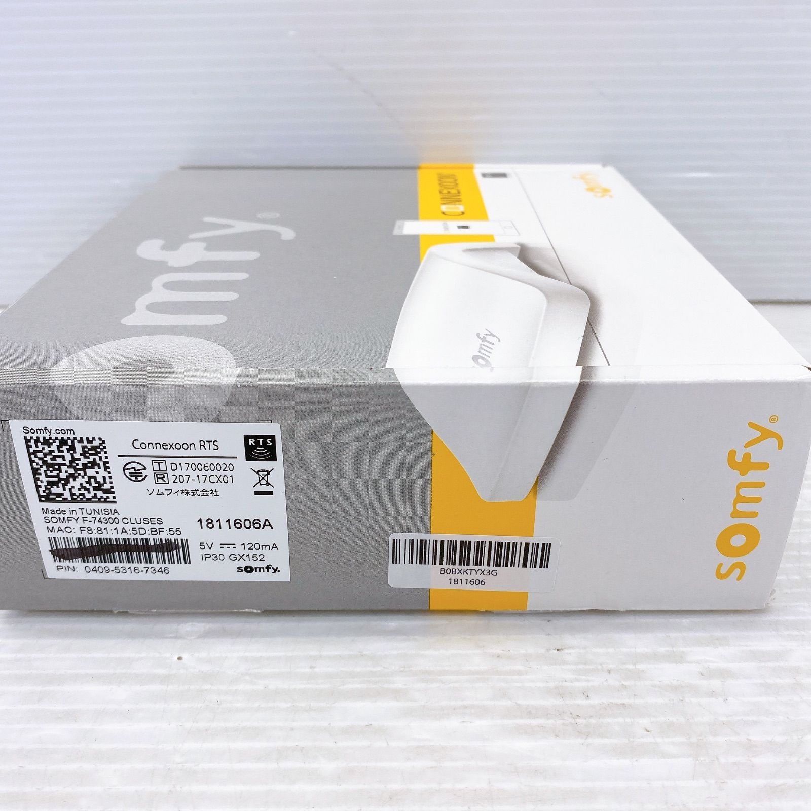 【未使用新品】somfy Connexoon RTS スマートホーム 未使用新品】somfy Connexoon RTS スマートホーム