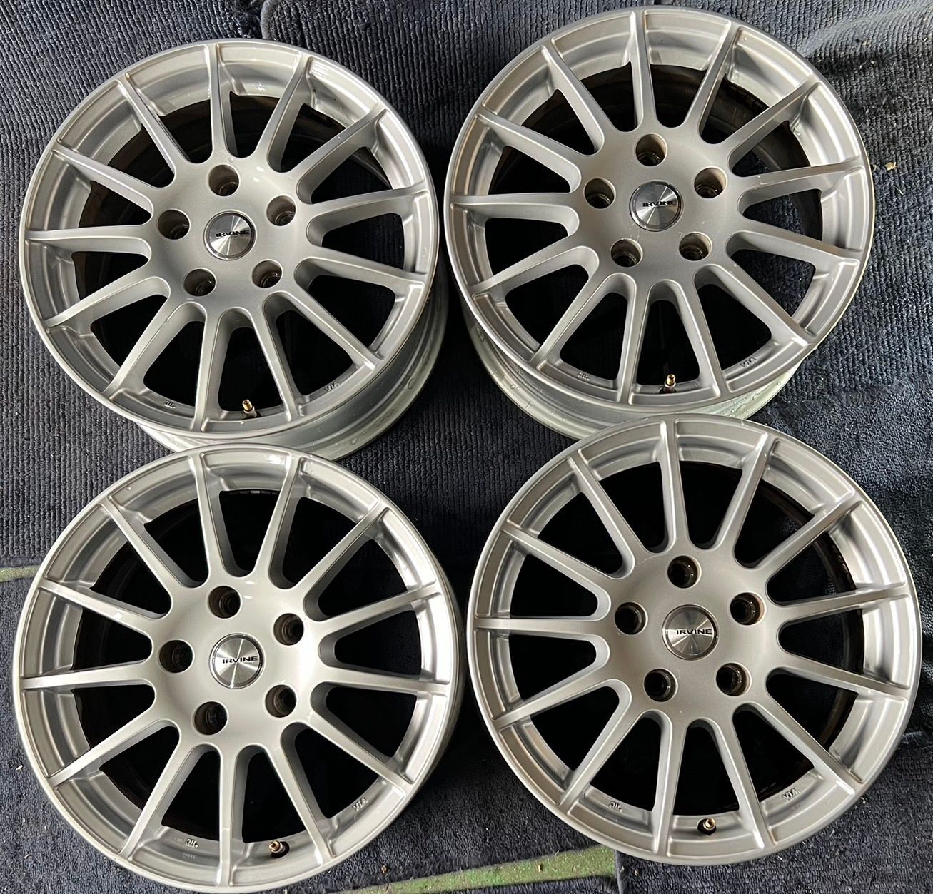 IRVINE IRVINE F01 社外品 16インチ ホイール4本 6.5J 40 PCD120 ハブ径約72.6 No.626
