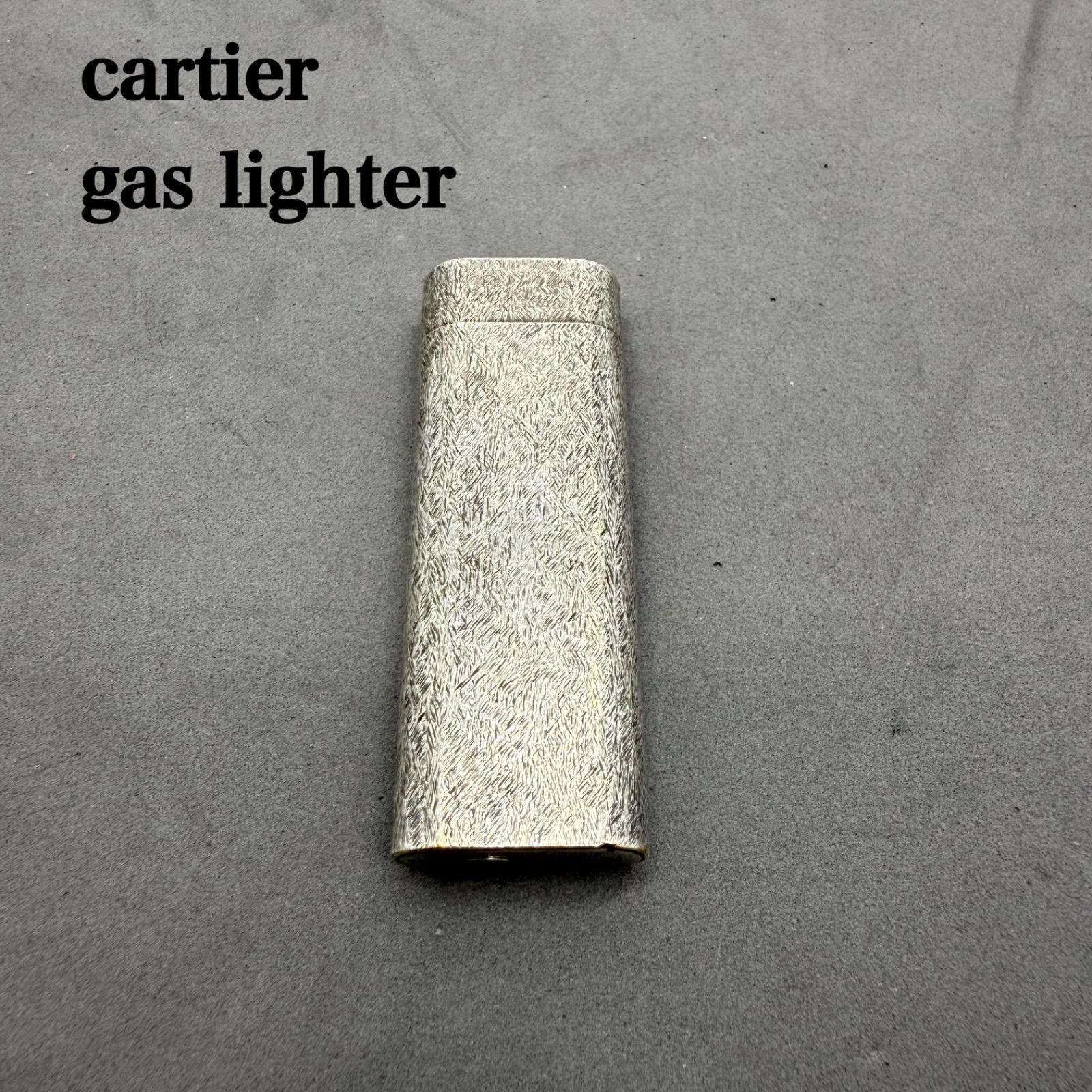 カルティエ　Cartier ライター　オールド CARTIER】カルティエ ガスライター ライター – NISHIKINO