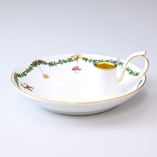 ロイヤルコペンハーゲン スターフルーテッド キャンドルホルダー 日本未発売 2503501 1024778 インテリア オブジェ 置物