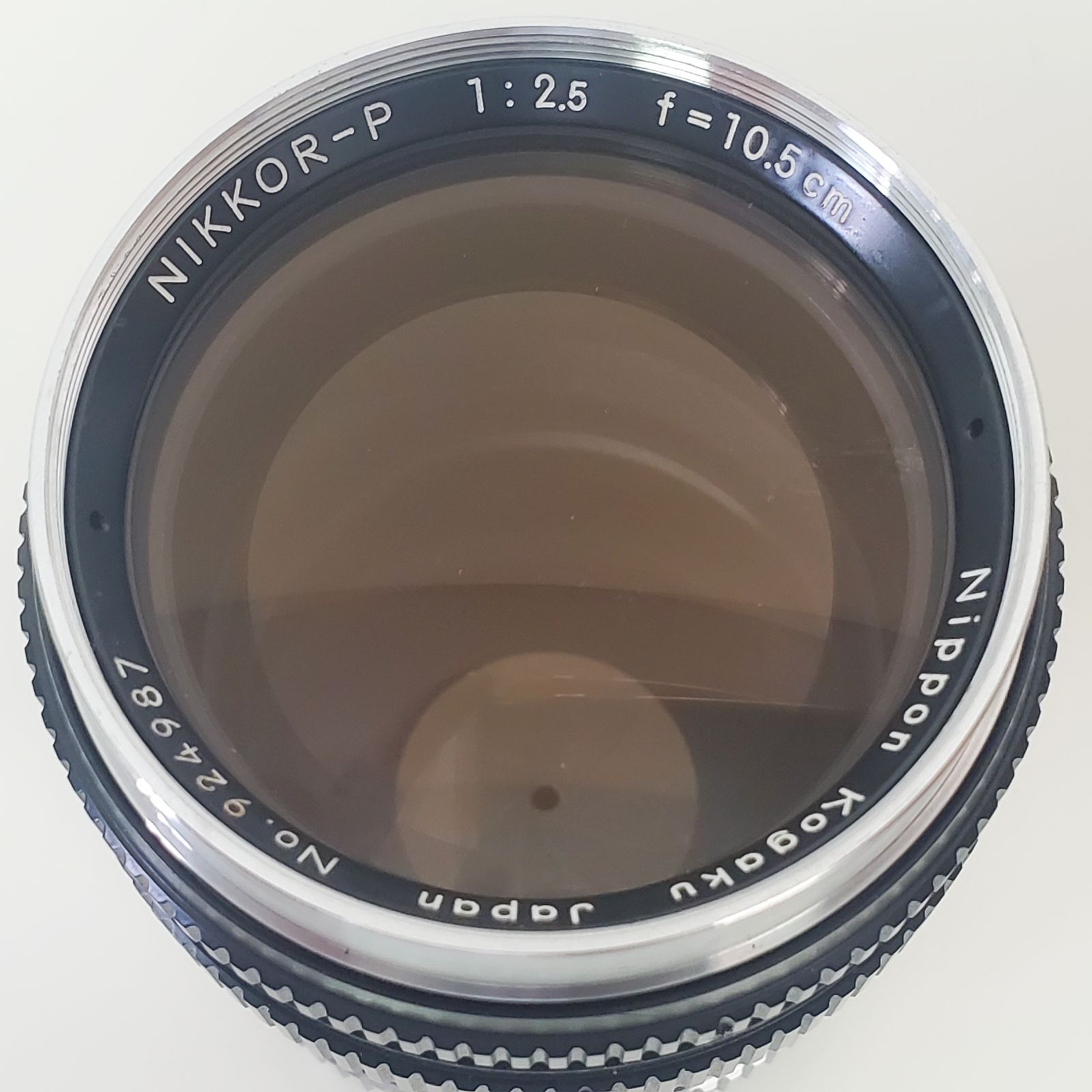 ニコン 日本光学 Nikon Nippon Kogaku Japan NIKKOR-P 10.5cm 105mm f/2.5 J.PAT. PEND  ニッコール ニコンSマウント レンジファインダー用 オールドレンズ - メルカリ