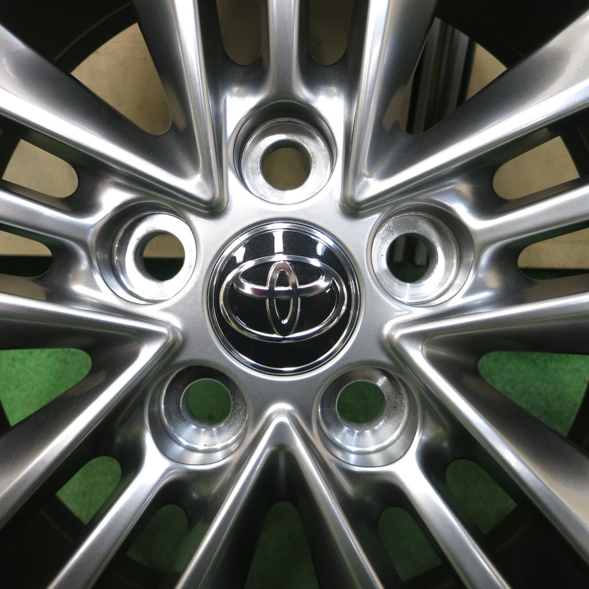 送料無料 新車外し 1本 トヨタ 40系 アルファード ヴェルファイア Zグレード 純正 ホイール 18インチ 18×7J PCD120|5H 5101502ナホ