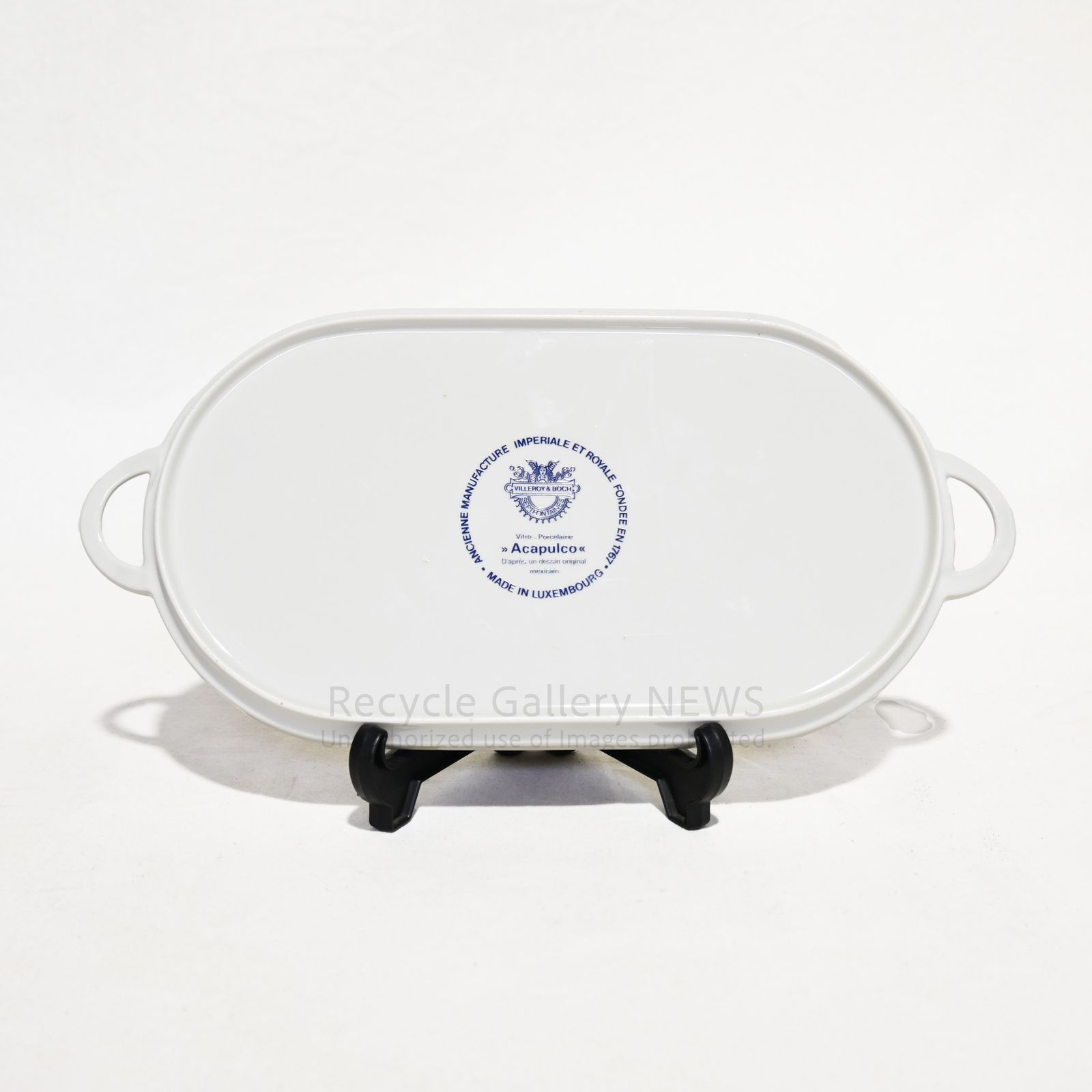 ○ Villeroy&Boch Acapulco oval plate ビレロイ＆ボッホ アカプルコ