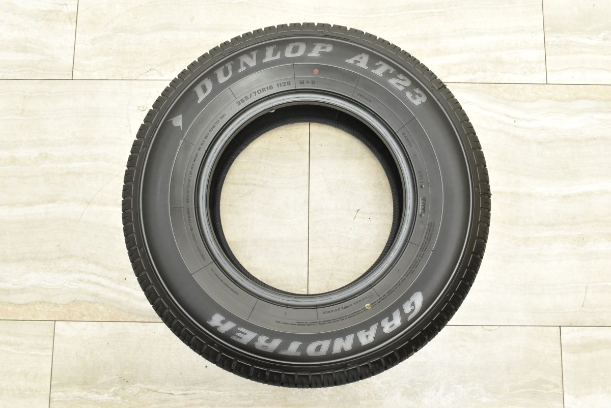 ランクル70新車外し265/70R16 ダンロップグラントレックAT23 5本 imgrc0095236026.jpg