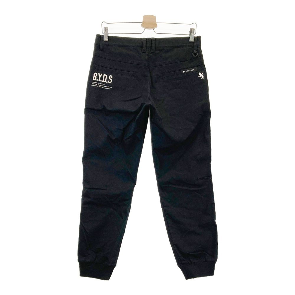 サイズ：M 8YARDS ハチヤーズ ストレッチ ジョガーパンツ ブラック系