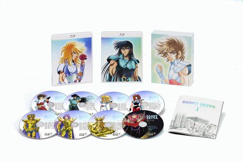 聖闘士星矢 Blu-ray BOX I 古谷徹 出演 鈴置洋孝 形式