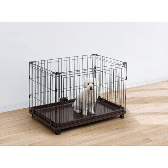 アイリスオーヤマ コンビネーションサークル P-CS-930V ウォールナット犬 猫兼用