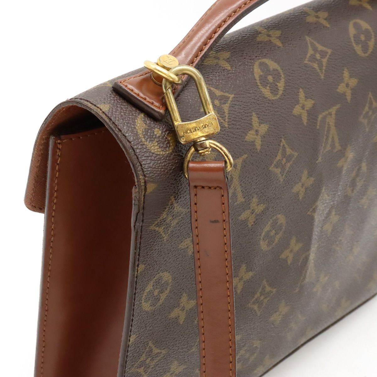LOUIS VUITTON ルイ ヴィトン モノグラム モンソー28 セカンドバッグ