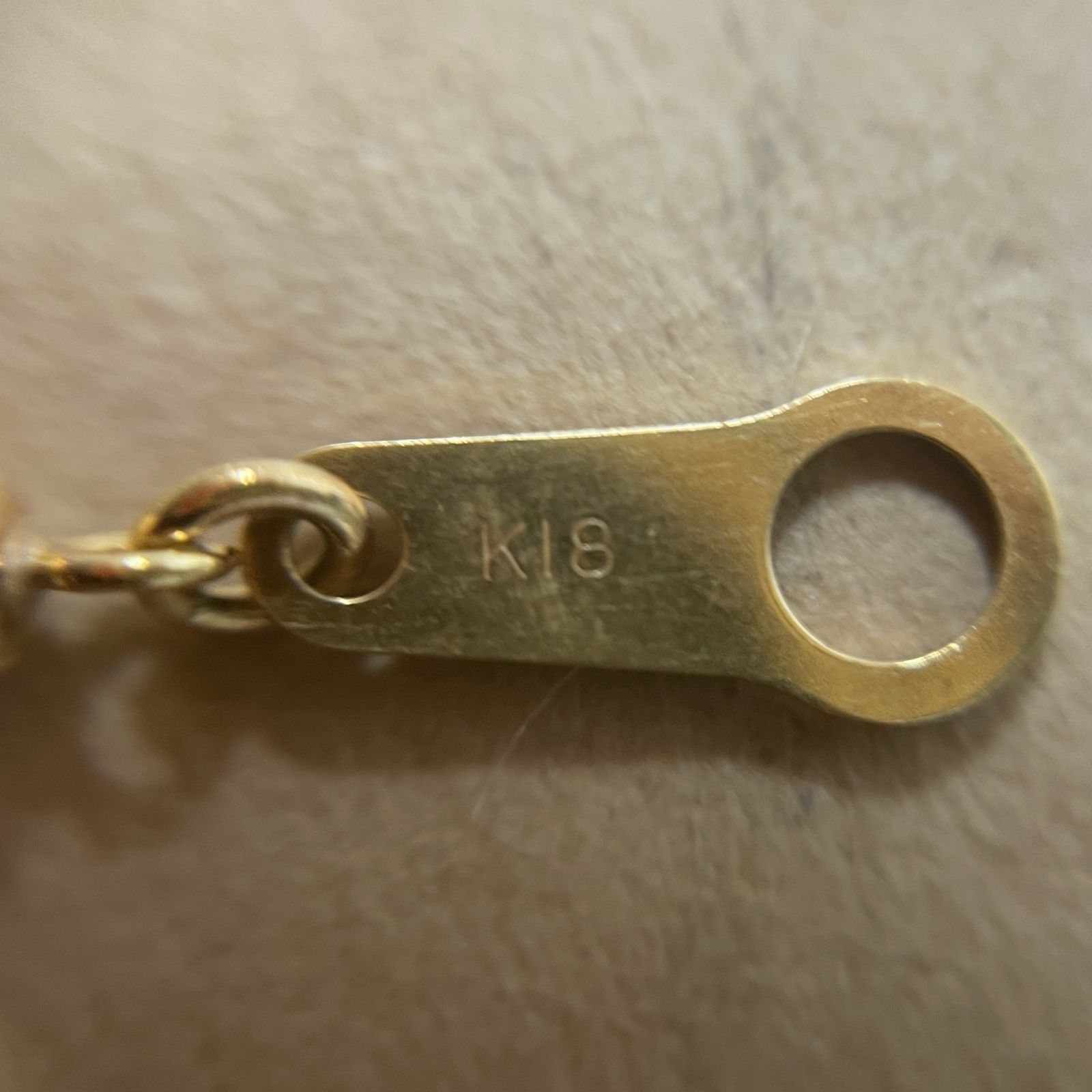 ☆ K18刻印/750刻印 造幣局ホールマーク 18金 ゴールドチェーン
