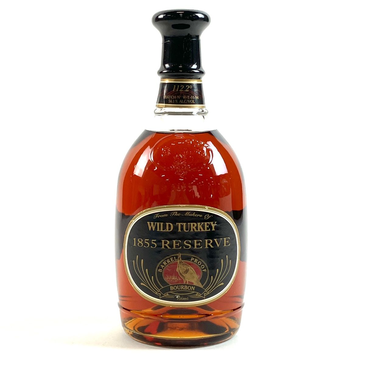 古酒 1円～ ワイルドターキー 1855年 リザーブ ウイスキー 54.8