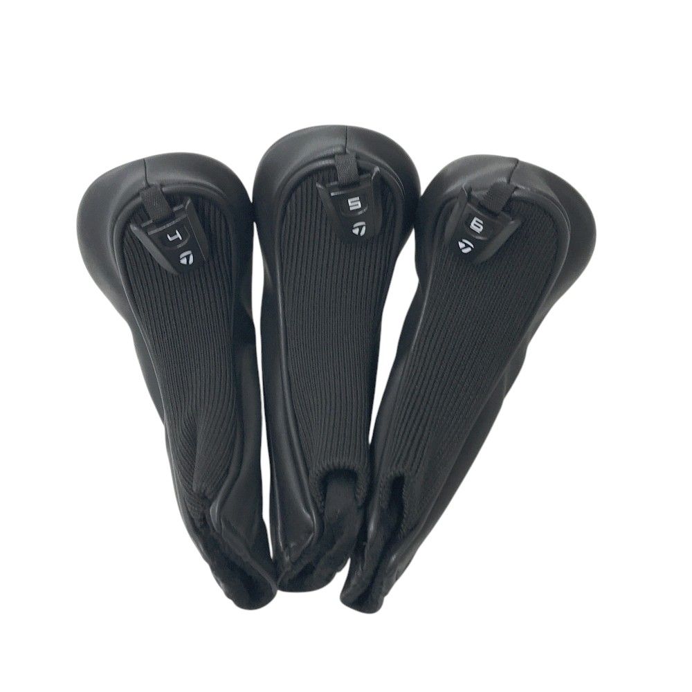 TAYLOR MADE テーラーメイド ヘッドカバー 3点セット ブラック系 UT×3 240101550315 ゴルフウェア ストスト