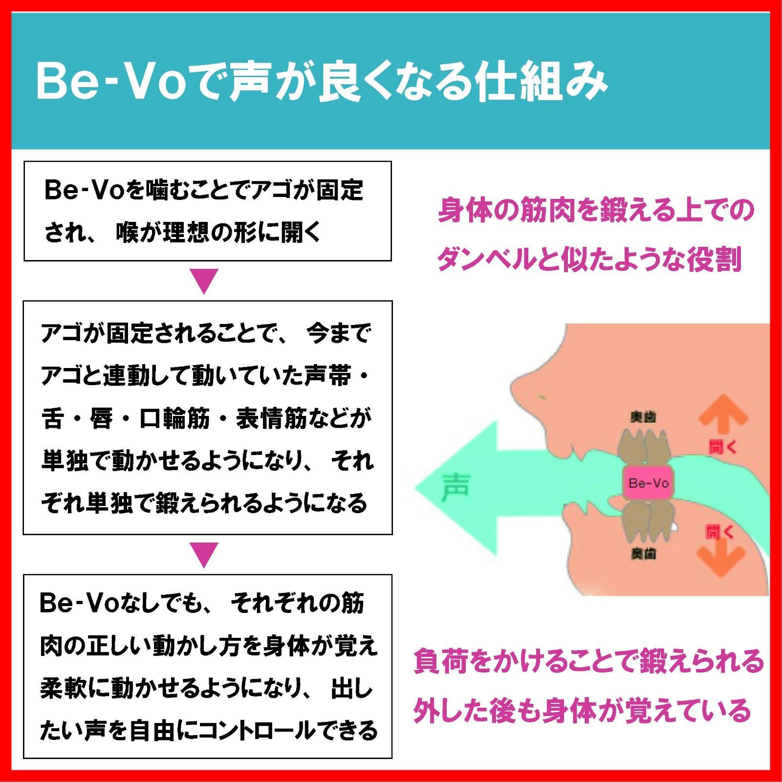 在庫処分】(ビーボ) ボイストレーニング器具 Be-Vo 自宅で簡単ボイトレ