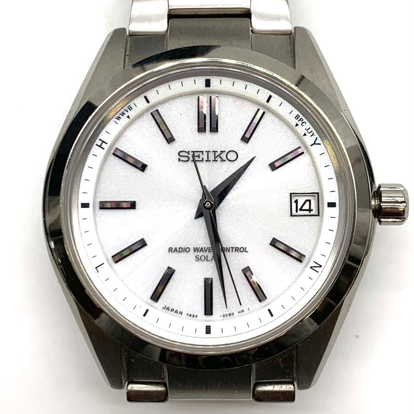 訳あり】SEIKO 腕時計 ソーラー 06) 訳あり品 セイコーソーラー電波