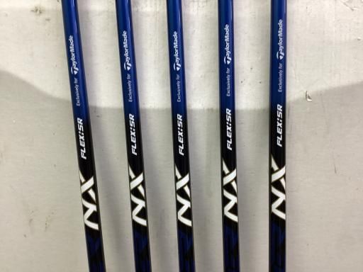  テーラーメイド Qi HL 5 S アイアンセット IR SPEEDER NX BLUE for TM フレックスSR メンズ 男性用 右利き 右用 Bランク ゴルフクラブ アイアンセット メンズ