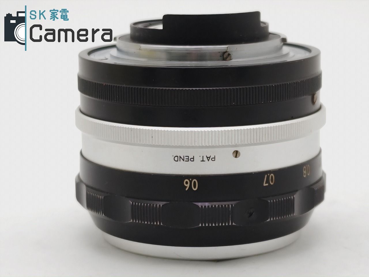 Nikon NIKKOR-S Auto 5.8cm F1.4 PAT.PEND. 非Ai 2024年1月オーバーホール ニコン 30日動作保証