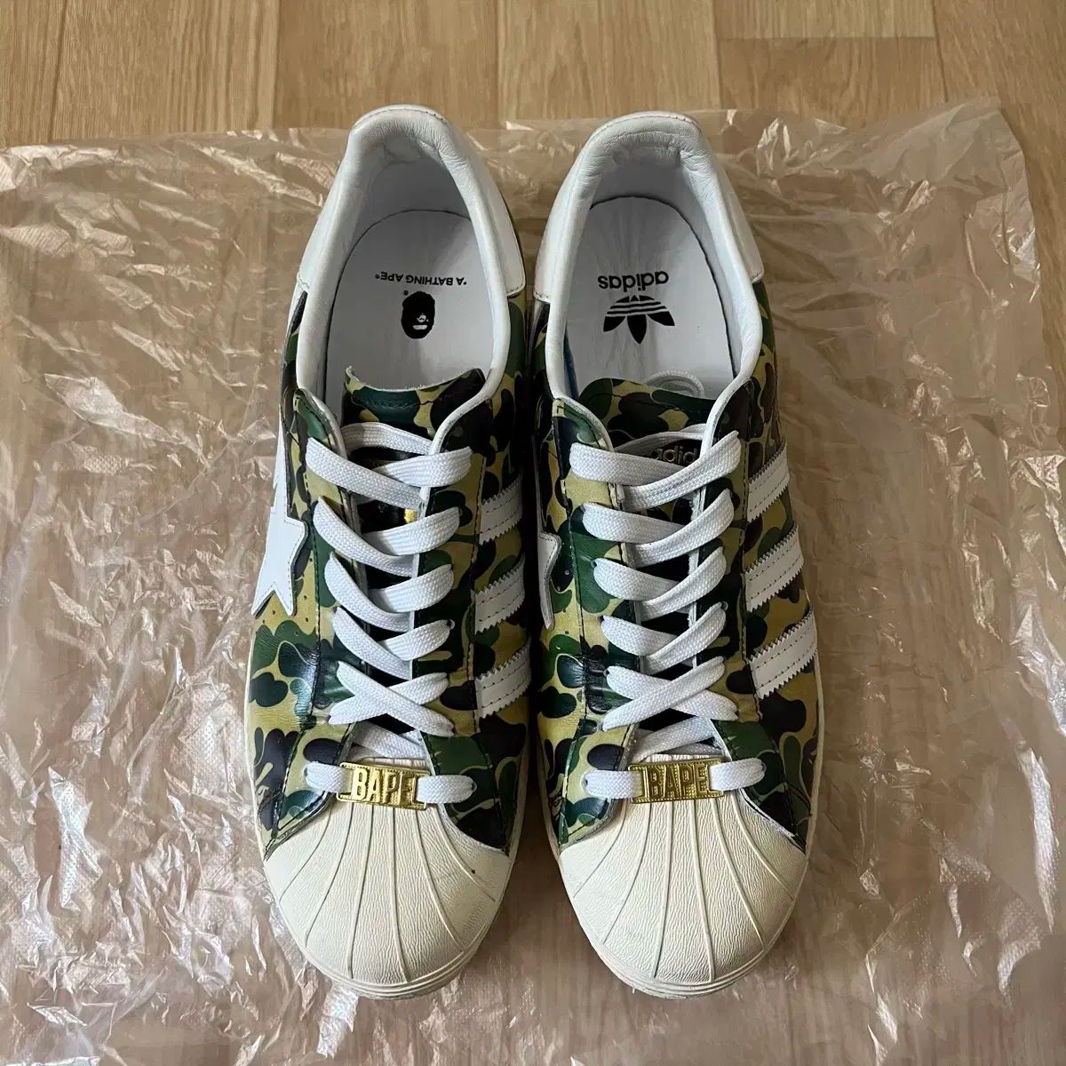 adidas アディダス A BATHING APE アベイシングエイプ スーパースター 80s 280