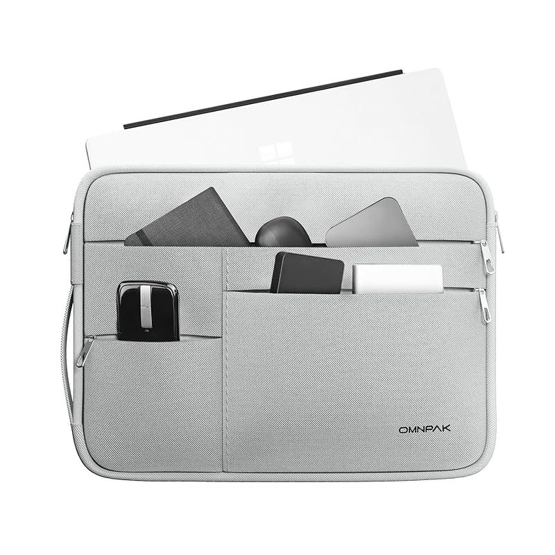 新品，定番 【新着商品】[Omnpak] 12.3-13インチ タブレットケース 360°保護 Surface Pro 11/10/9/8/ 12.9インチ iPad Pro 6/5/4/3 / Surface Laptop Go 3 対応 耐衝撃 撥水加工 PC周辺 0 その他ノートPCアクセサリー