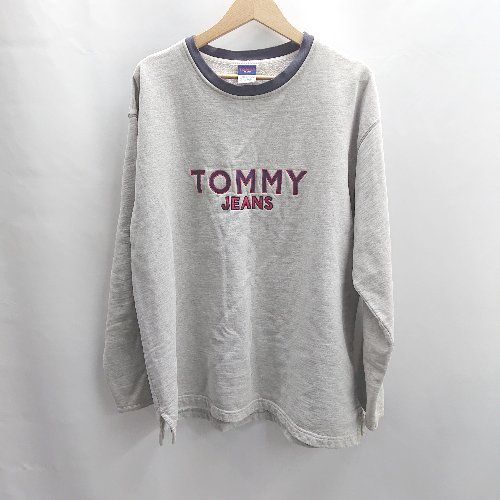 ◇ Θ TOMMY JEANS トミー ジーンズ 90S 長袖 トレーナー スウェット  