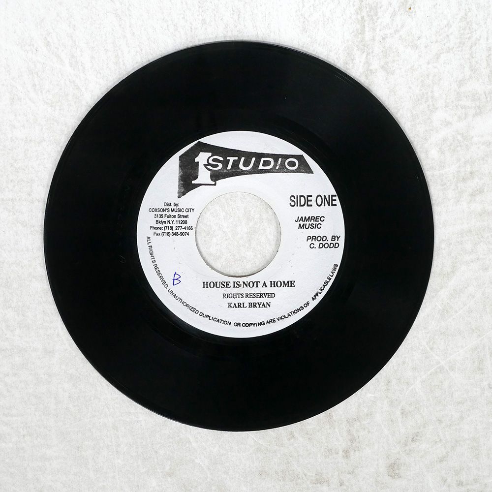 ジャマイカ盤 SOUL VENDORS/HOUSE IS NOT A DUB/STUDIO ONE NONE