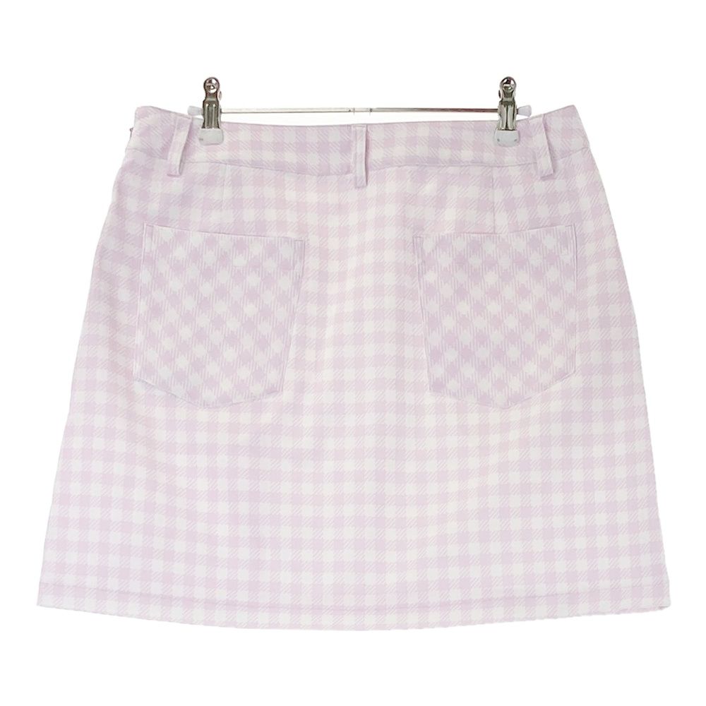 サイズ LL CALLAWAY キャロウェイ デザイン切替スカート チェック柄 ピンク系 240101526699 ゴルフウェア レディース ストスト