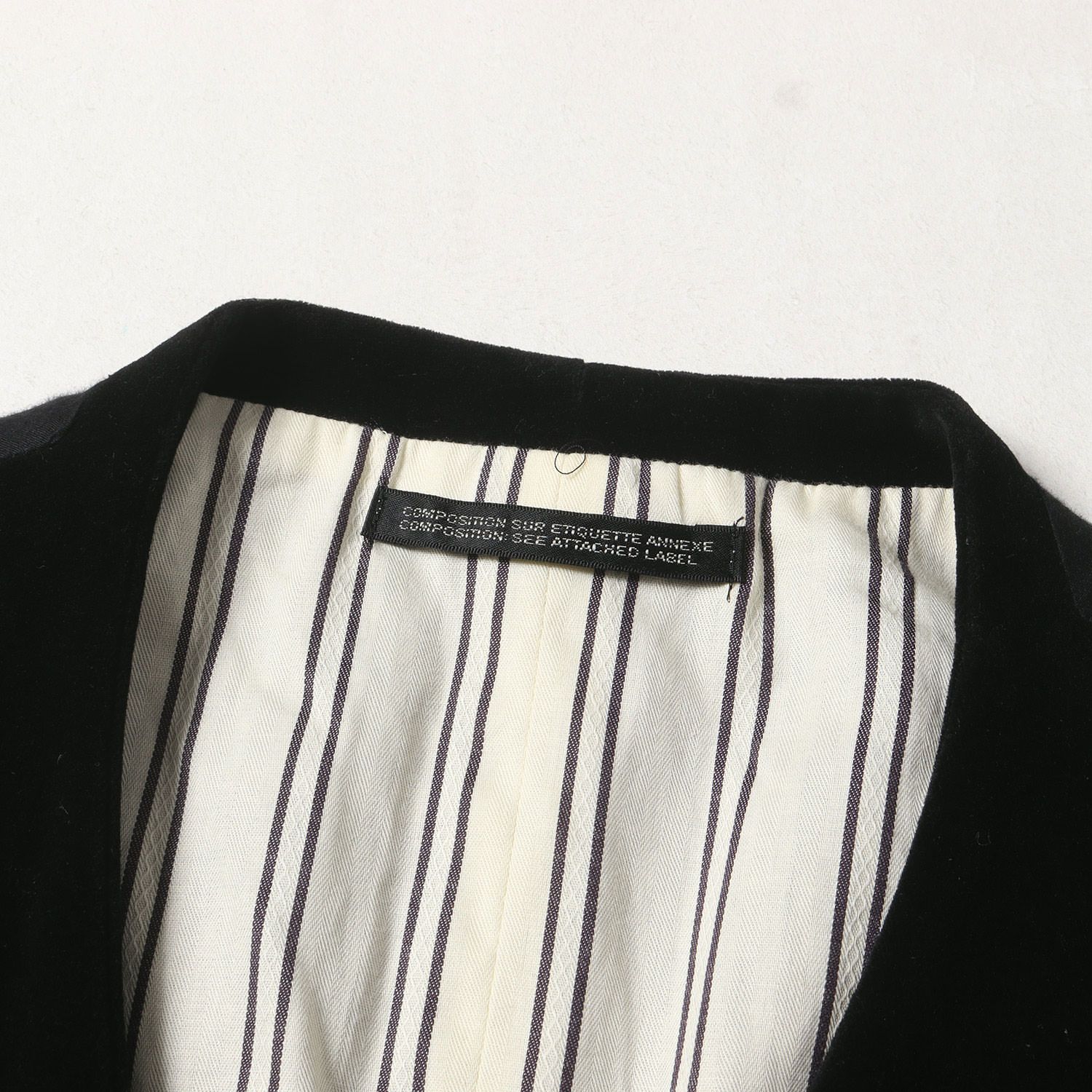 Yohji Yamamoto(Ys) ヨウジヤマモト ベスト サイズ:2 22AW