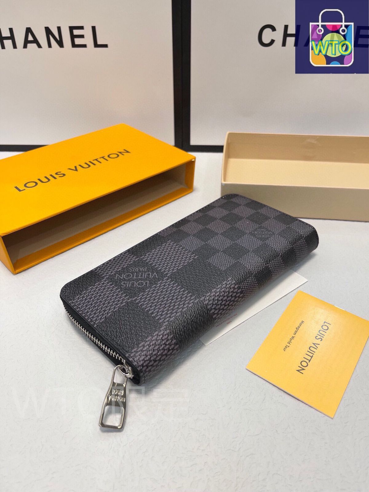 今日 Louis Vuitton ルイ ヴィトン シングルジッパーハンドバッグシリーズ オリジナルレザーとPVC組み合わせ