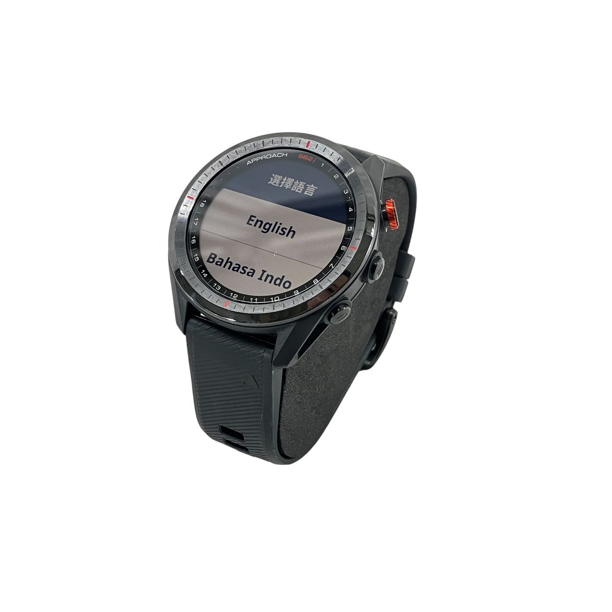 【動作保証】 GARMIN APPROACH S62 GPS ゴルフ ウォッチ ガーミン 中古 W8893842