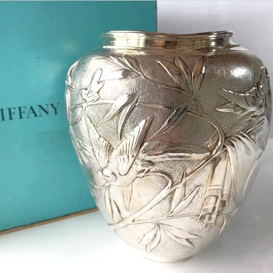 値下げ！Tiffany&Co. ティファニー 花瓶 SV925 インテリア小物 置物 
