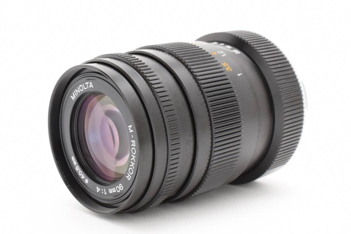 ☆良品☆ ミノルタ MINOLTA M-ROKKOR 90mm F4 売れ筋 ロッコール ☆良品☆ ミノルタ MINOLTA M-ROKKOR 90mm F4 売れ筋 ロッコール