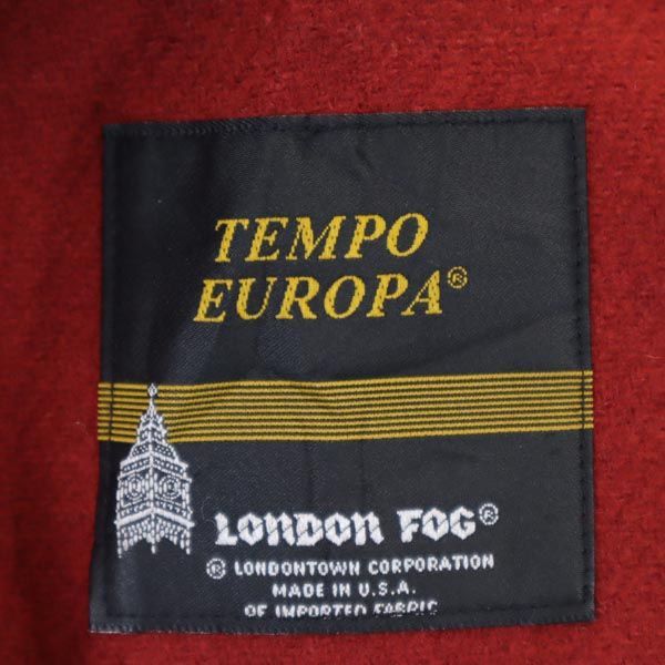 ロンドンフォグ USA製 2way ステンカラー コート モカベージュ系 TEMPO EUROPA BY LONDON FOG ライナー付き レディース   【221219】