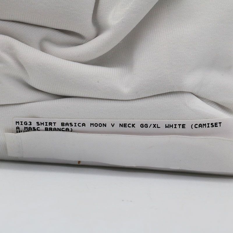 未使用 インヴェル invel メンズ ストレッチシャツ（白・Vネック）GG