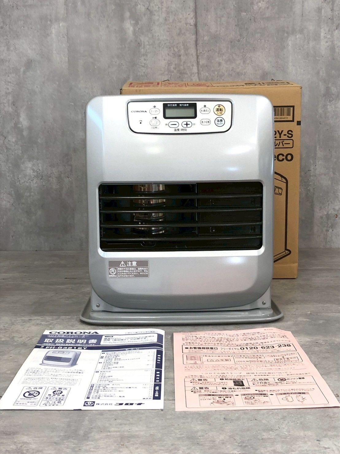 CORONA コロナ 石油ファンヒーター FH-G3212Y-S 5Lタンク 暖房器具 ヒーター