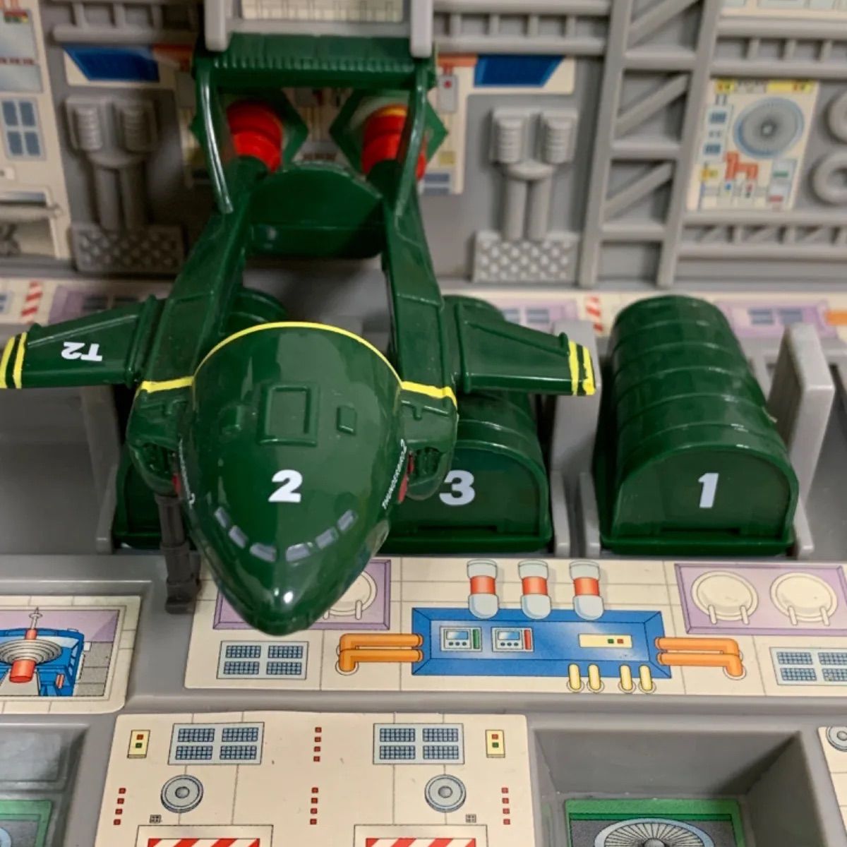 〇【レア】サンダーバード 秘密基地 トレーシーアイランド レトロ玩具