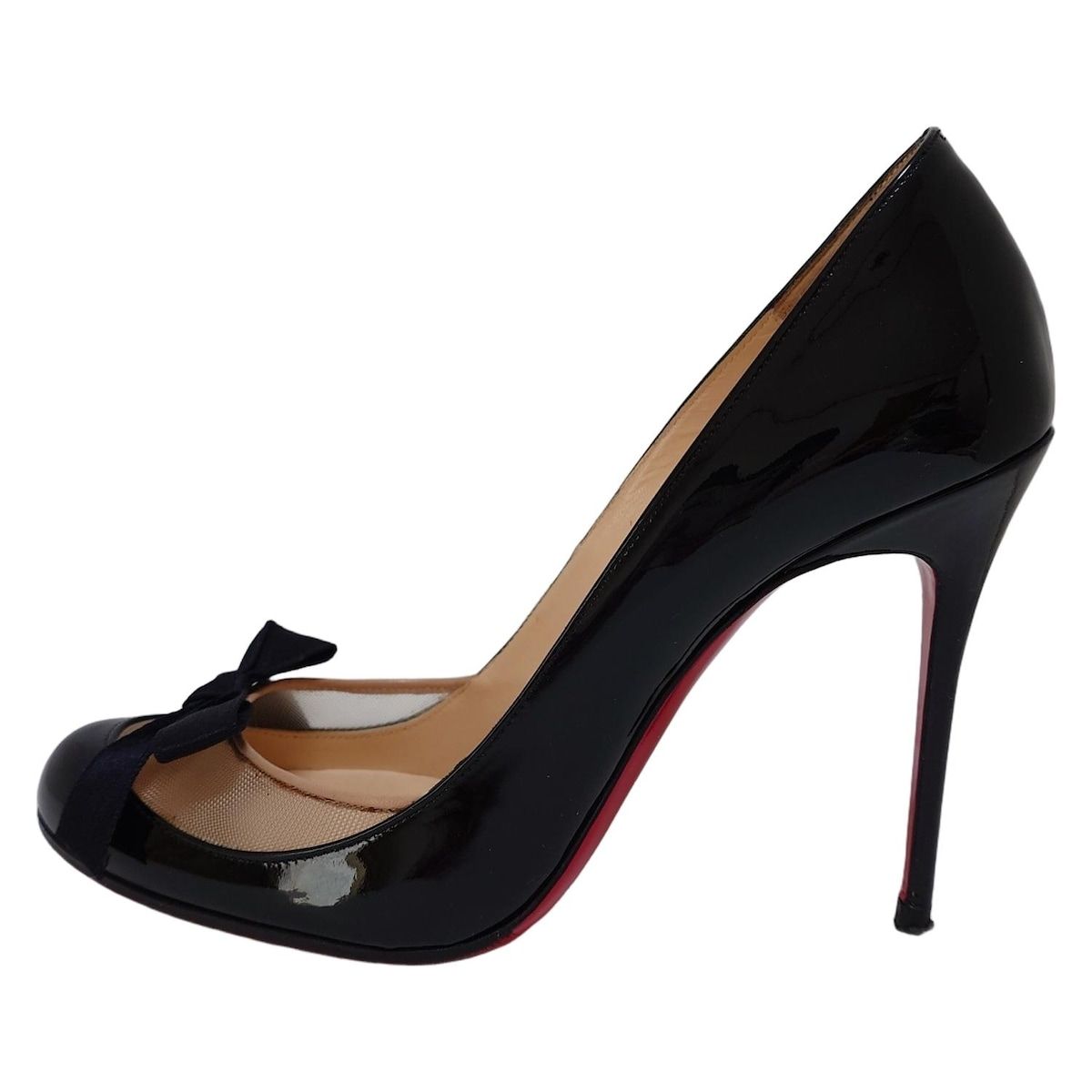 再再値下Christian Louboutinクリスチャンルブタン ウェッジ37