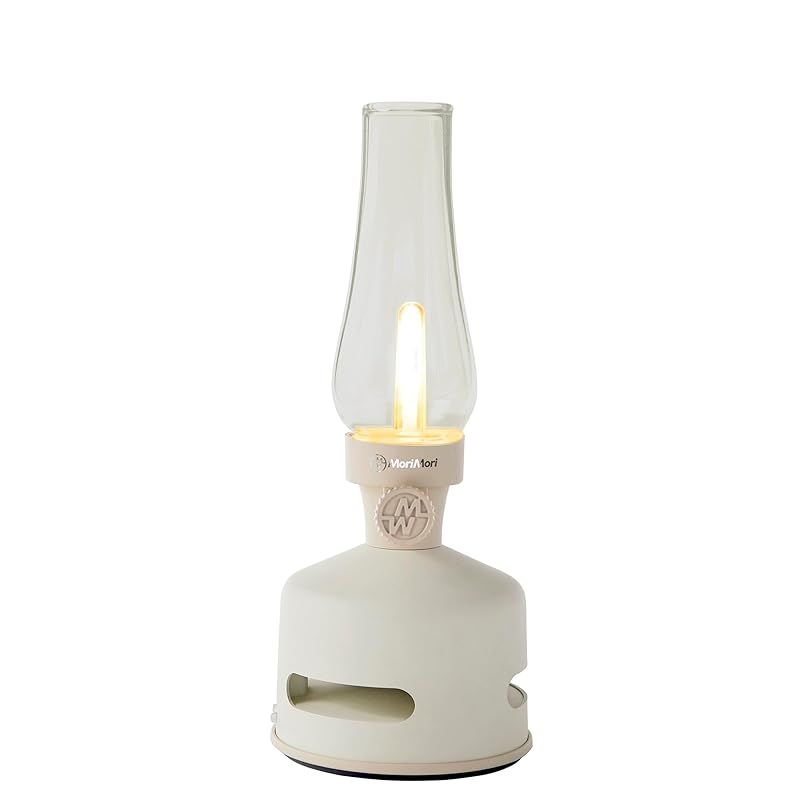 MoriMori LED Lantern Speaker S1 LED ランタンスピーカー S1 BEACH HOUSE ホワイト色 FLS-2104-WH 充電式 USB Type-C Bluetooth 5.1 IPX4 0